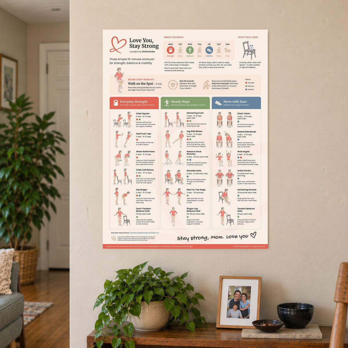 The Stay Strong Poster